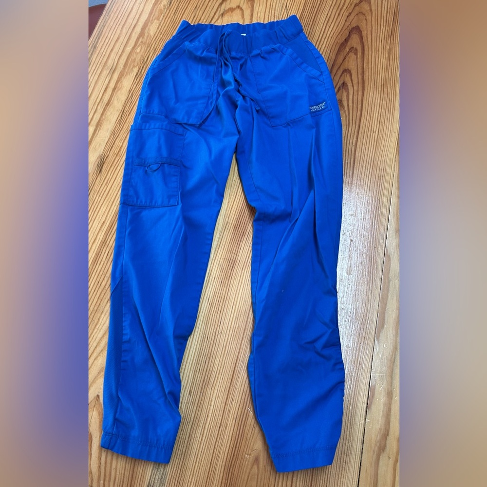 Women's Royal Blue Cargo Pants
